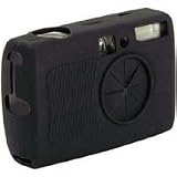 Delkin Snug-It, Silicone Digital Camera Skin for the Canon SD1000 & Ixus 70, Black, with Neck & Wrist Straps