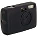 Delkin Snug-It, Silicone Digital Camera Skin for the Canon SD1000 & Ixus 70, Black, with Neck & Wrist Straps