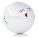 72 MINT STRATA TOUR ACE USED GOLF BALLS + FREE TEES
