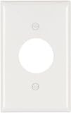 Pass & Seymour #TP7WCC30 White 1G Single Wall Plate