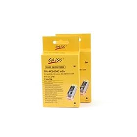 Canon Compatible BCI-3e (BCI3) Large Ink Cartridges Multi 2-Pack: 2 Black