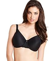 Smoothing Back Lace Trim Underwired DD-G Bra