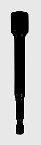 7/16"x 4" Magnetic Nut Setter - Impact Rated - Black Oxide Finish