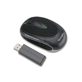 Kensington Ci65m Notebook Wireless Optical Mouse - Mouse - optical - 3 button(s) - wireless - RF - USB wireless receiver - black, silver