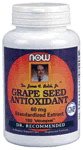 Grape Seed Antioxidant ( 180 Caps 60 mg ) ( Dr. Recommended Formula ) NOW Foods