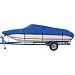 Gulf Stream - Blue Polyester Boat Cover - Fits 14-16 Foot V-Hull Fishing boats with beam widths up to 68''