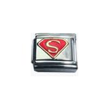 A Super Man Woman Italian Charm