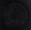 Black Classic Crocheted Hair Bun Cover XL