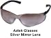 Ztek Safety Glasses w/ Silver Mirror Lens