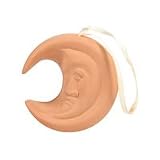 AURA CACIA Terra Cotta Diffuser Moon-Shape 1 PC