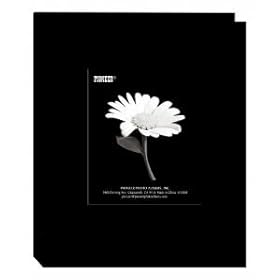 6 Pack FABRIC PHOTOALBUM f/24-4X6 BLK Papercraft, Scrapbooking (Source Book)