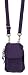 Baggallini Rip Stop Flip Phone Case, Purple