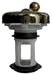 Flip-It Polished Brass Lavatory Stopper