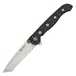 M16 EDC, Black Zytel Handle, Tanto Blade, ComboEdge