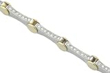 14KT 2T Gold 0.65Carat Ladies Diamond Bracelet