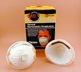 SAS Safety (SAS8611) Valved Particulate Respirator 10 Pack