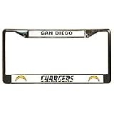 San Diego Chargers Chrome License Plate Frame - Set of 2
