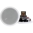 Pyle Home PDIC60T 6.5-Inch Two-Way In-Ceiling Speakers with 70V Transformer (Pair)