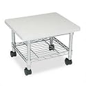 Safco 5206GR Underdesk Mobile Printer/Fax Stand, 19w x 16d x 13-1/2h, Gray