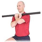 18 lb Body Toning Bar, black