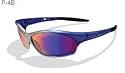 Wiley X Sunglasses P-4B Dual Arctic Blue Frame with Blue Ice Lenses