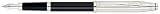 Cross Century II Sterling Sliver/Black Lacquer w/ rhodium plated ni Extra Fine Point Fountain Pen - 469-5XR
