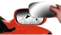 Honda PRELUDE (92 to 96) Passangers Side Replacement Mirror Glass Lens Left Hand Side