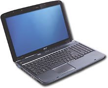laptop, Acer Aspire AS5735-4774 Laptop with Intel® Pentium® Dual-Core Processor T3200 at 2.0GHz, 2GB DDR2 memory, DVD±RW/CD-RW, 160GB Serial ATA hard drive, 15.6