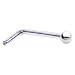 Solid 14KT White Gold 1.5mm Ball L-Shaped Nose Ring - 20 Gauge