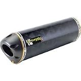 TWO BROTHERS M-5 V.A.L.E. OVAL SLIP-ON EXHAUST - CARBON FIBER