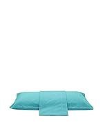 COINCASA Funda De Almohada 50 x 80 cm (Turquesa)