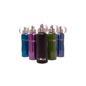 Eco Vessel "Boulder" - Triple Insulated Vacuum Sealed Stainless Steel Water Bottle with Screw Top