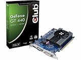 Club 3D GF GT 440 Grafikkarte (PCI-e, 1GB GDDR3 Speicher, VGA, DVI, HDMI, 1 GPU)