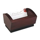 ELD19386 - Executive Woodline II Business Card Holder