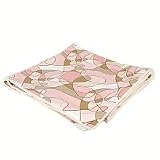 Scribbles Pink Throw w/ Softee Back by Glenna Jean