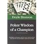 Poker Wisdom of a Champion