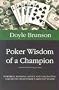 Poker Wisdom of a Champion