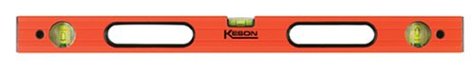 Keson LVL483 48-Inch Replacable 3-Vial Level