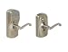 Schlage Electronic Keypad Entry With Auto Lock Door Handle Side: Left---hinges On Left Looking At Door From The Outside Select Schlage Finish: Satin Nickel-619