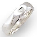 Women's Band Style Another No Stone High-Polished Ring, Size: 5-10