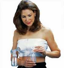 Easy Expression Hands Free Bustier Nursing Bra (Medium)
