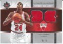 2006 Ultimate Authentic Tyrus Thomas Dual Game-Worn Jersey Card