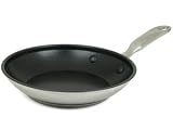 Calphalon Simply Calphalon Stainless-Steel 8-Inch Omelet Pan with Nonstick Interior