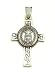 Antiqued Sterling Silver US Air Force Irish Celtic Knot Cross Pendant