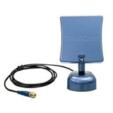 TRENDnet Dual-Band 11a/g 8/6dBi Indoor Directional Antenna with Mounting Base TEW-AI86DB (Blue)