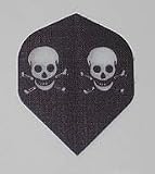 4 sets Skulls Nylon Standard flights - Cloth, Fabric, Ripstop