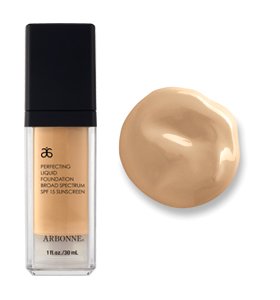 Arbonne Perfecting Liquid Foundation SPF 15, Soft Blush