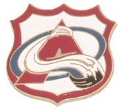 Buy Hockey Pin - Colorado Avalanche Shield Pin by Star Struck