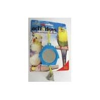 House Mirror Bird Toy, Small Assorted Color by JW Pet Company