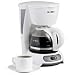 Kitchen & Housewares : Mr. Coffee TF4 4-Cup Switch Coffeemaker (White)